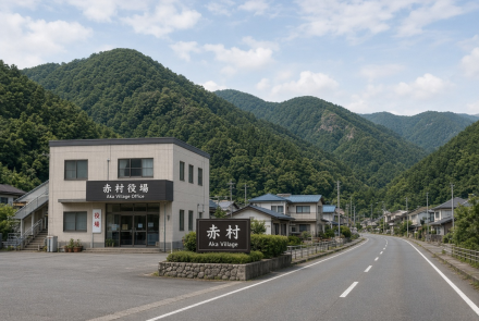 赤村(아카무라) – 후쿠오카현 타가와군의 작은 시골 촌락